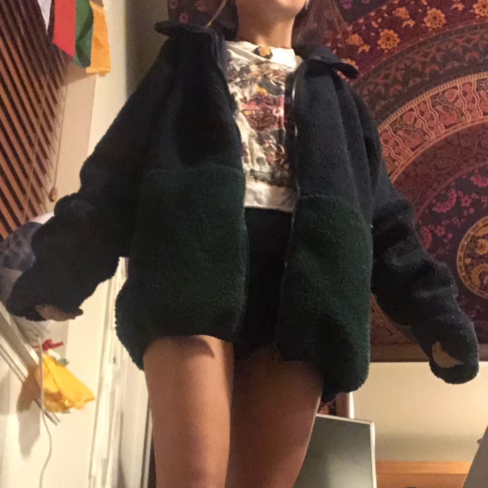BRANDY sherpa oversized jacket 🪐